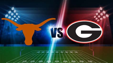 texas longhorns vs georgia bulldogs 2024